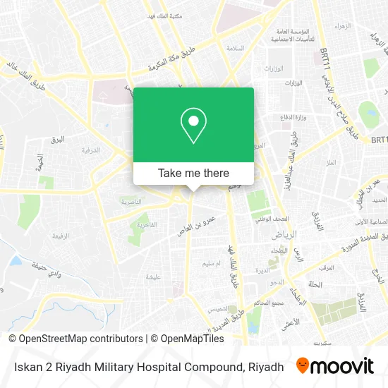 Iskan 2 Riyadh Military Hospital Compound map