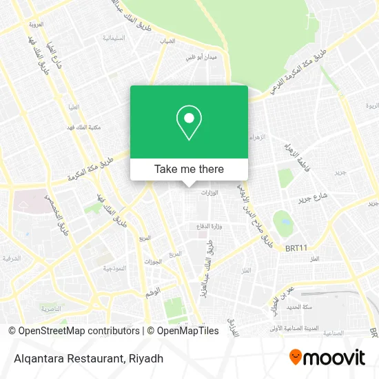 Alqantara Restaurant map