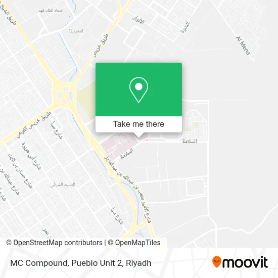 MC Compound, Pueblo Unit 2 map