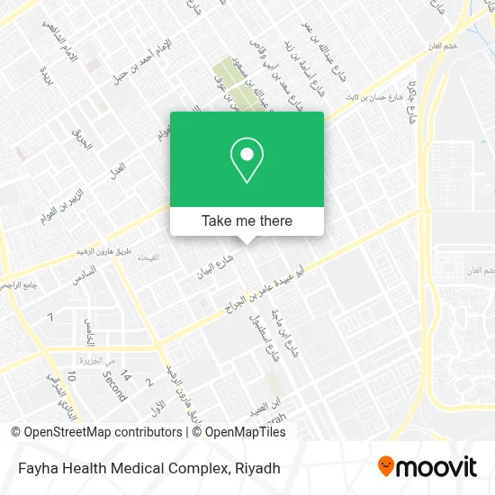 Fayha Health Medical Complex map