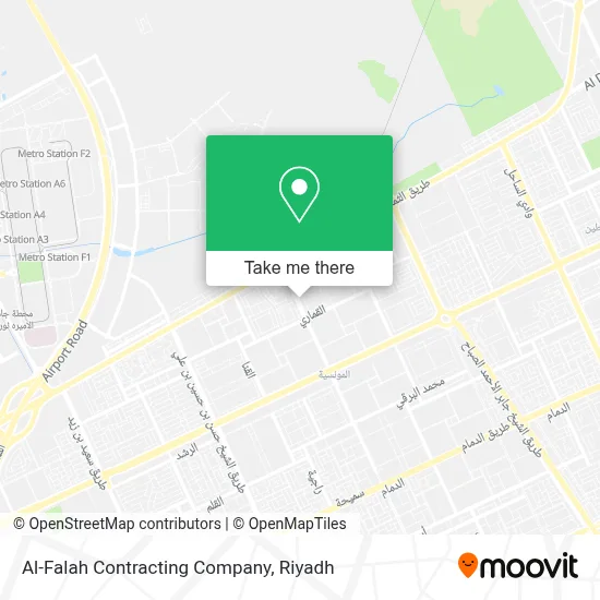 Al-Falah Contracting Company map
