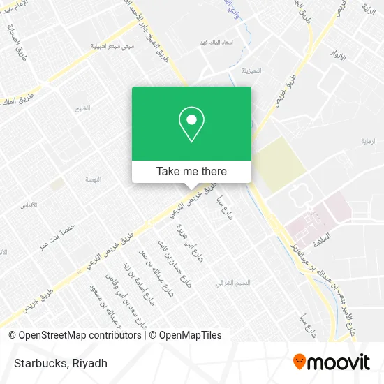 Starbucks map