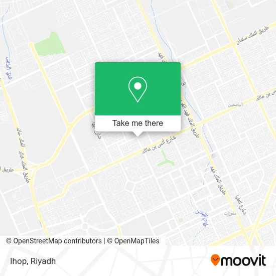 Ihop map