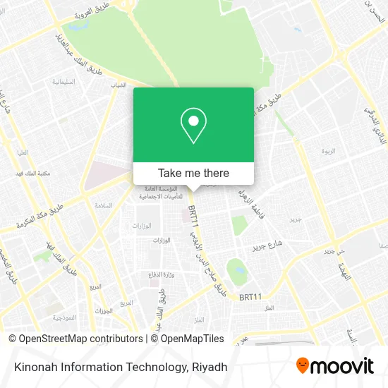 Kinonah Information Technology map