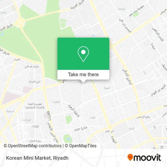 Korean Mini Market map