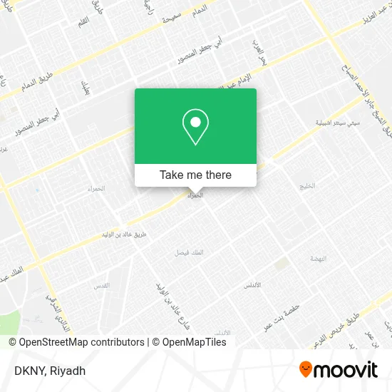 DKNY map