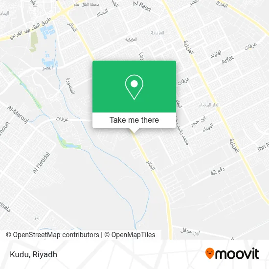 Kudu map