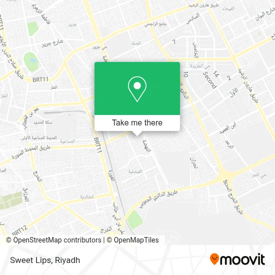 Sweet Lips map