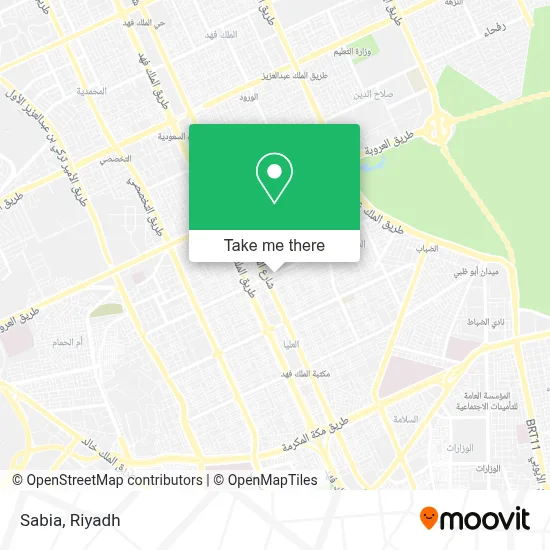 Sabia map