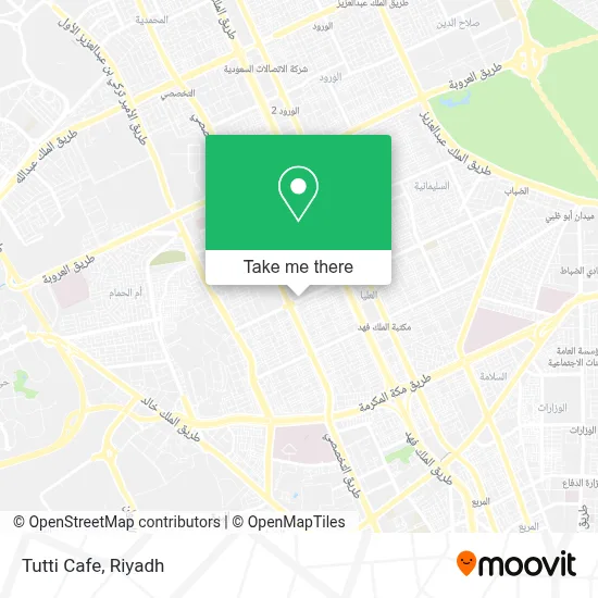 Tutti Cafe map