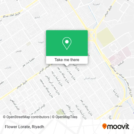 Flower Lorate map