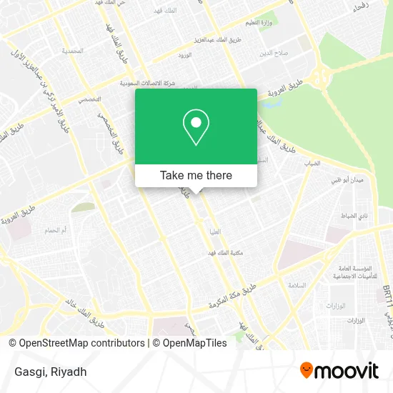 Gasgi map