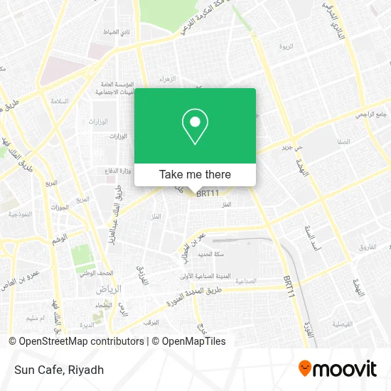 Sun Cafe map