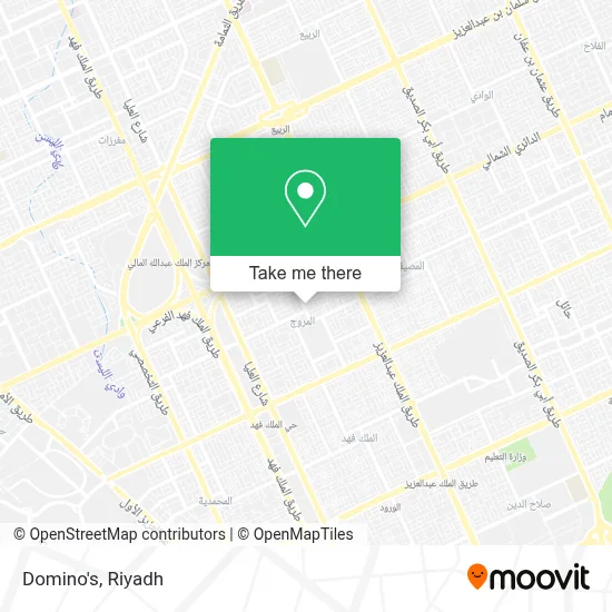 Domino's map