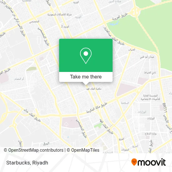 Starbucks map