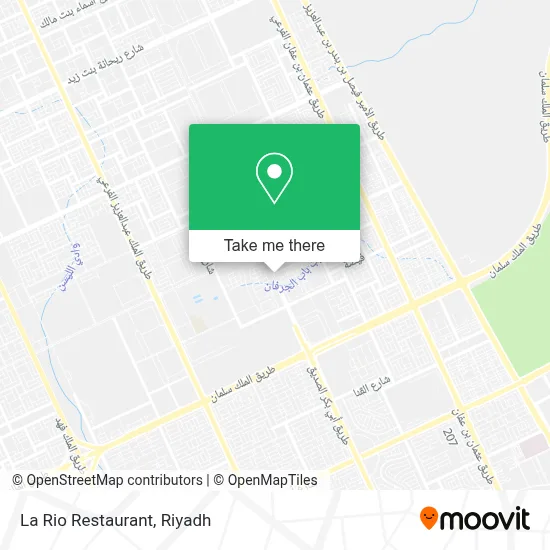 La Rio Restaurant map