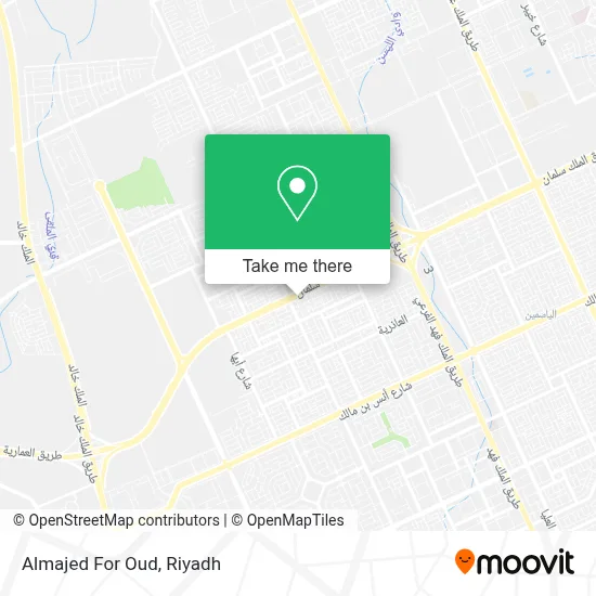 Almajed For Oud map