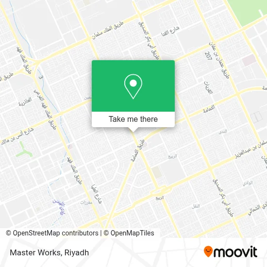 Master Works map