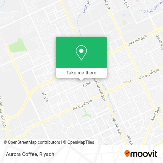 Aurora Coffee map