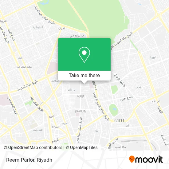 Reem Parlor map