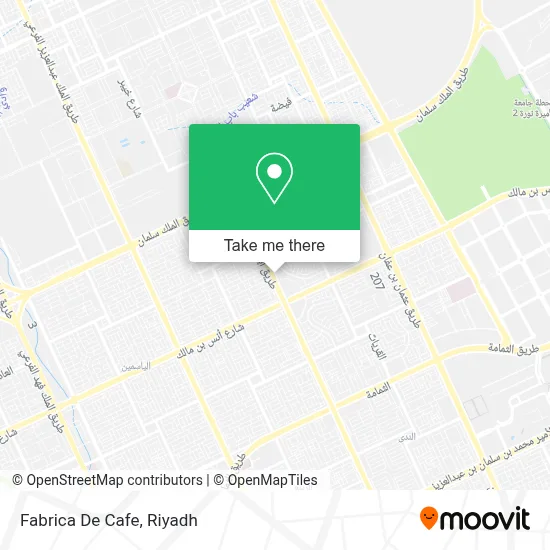 Fabrica De Cafe map