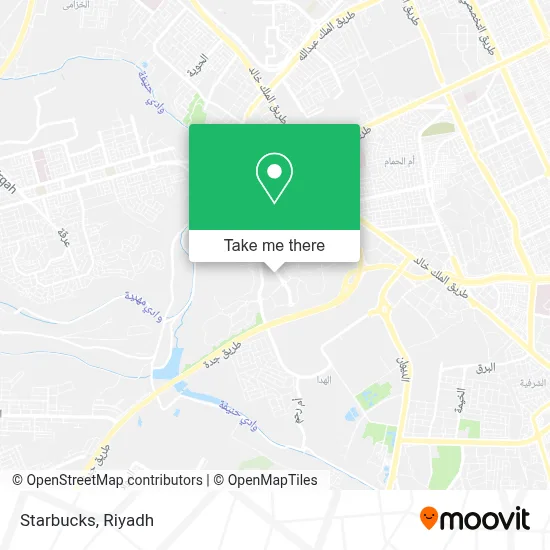 Starbucks map