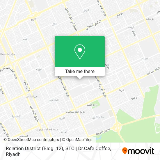 Relation District (Bldg. 12), STC | Dr.Cafe Coffee map