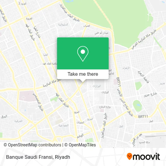 Banque Saudi Fransi map