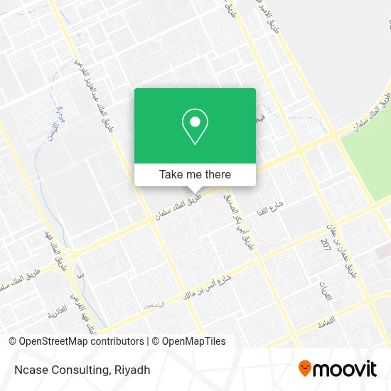 Ncase Consulting map