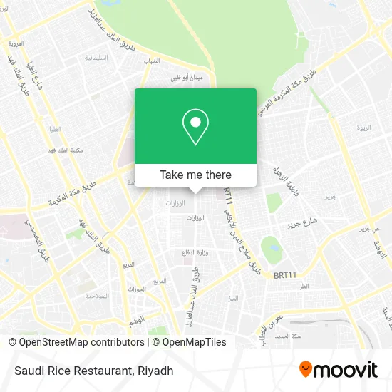 Saudi Rice Restaurant map