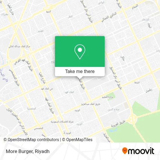 More Burger map