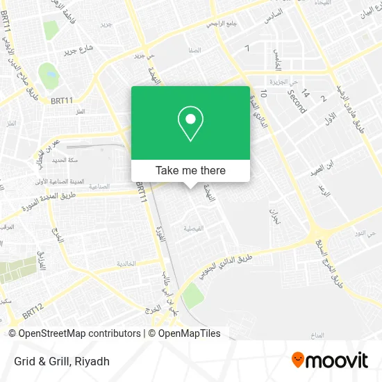 Grid & Grill map