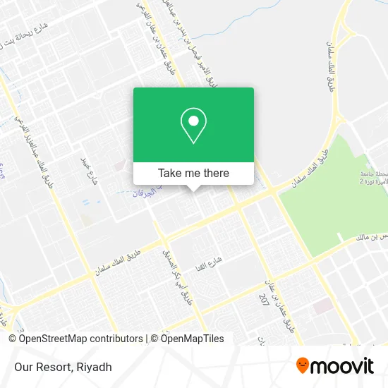 Our Resort map