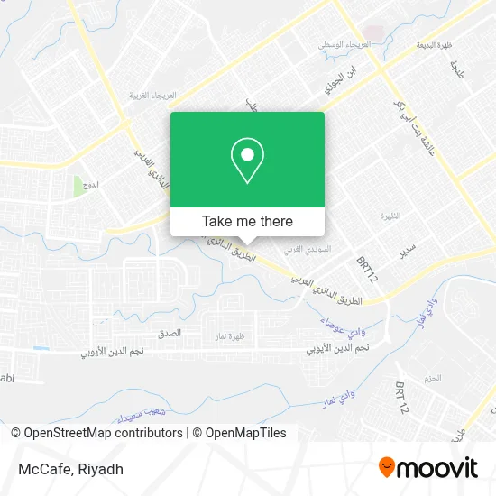McCafe map