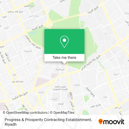 Progress & Prosperity Contracting Establishment map