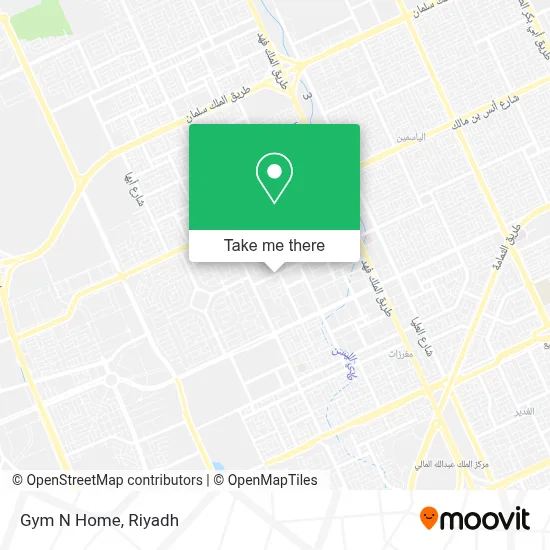 Gym N Home map