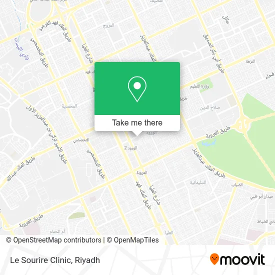 Le Sourire Clinic map