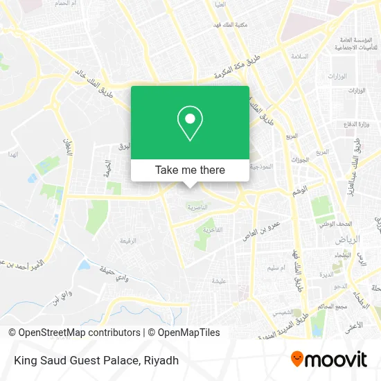 King Saud Guest Palace map