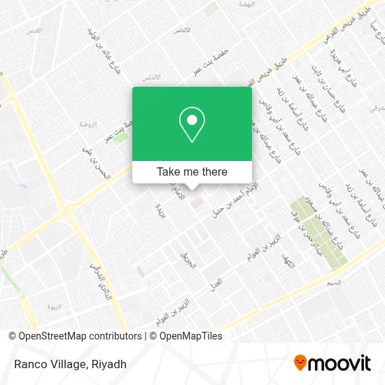 Ranco Village map