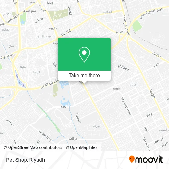 Pet Shop map