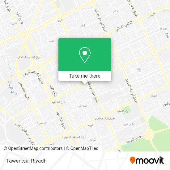 Tawerksa map