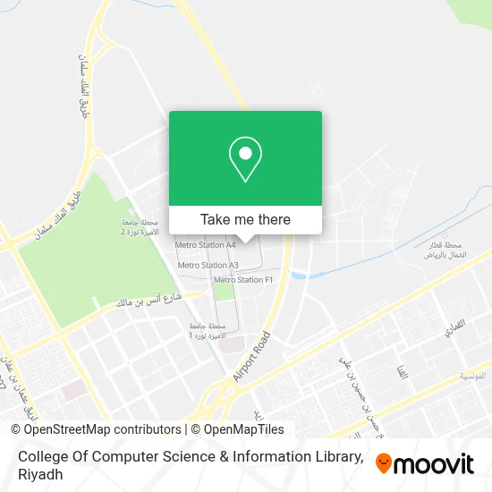 College Of Computer Science & Information Library map