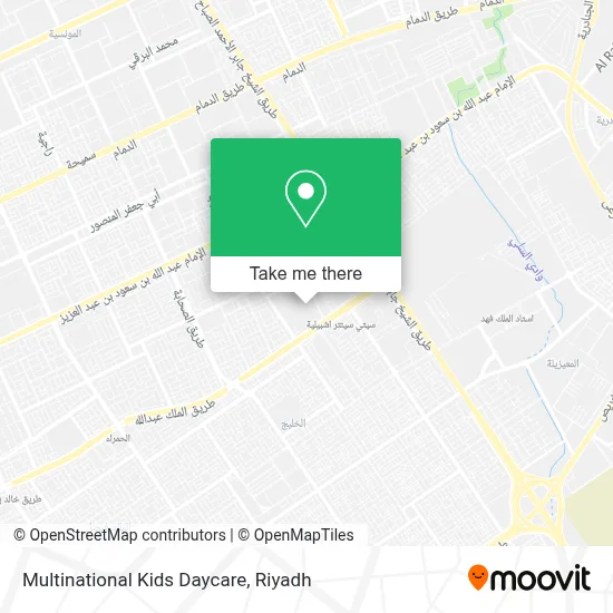 Multinational Kids Daycare map
