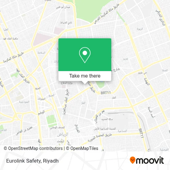 Eurolink Safety map