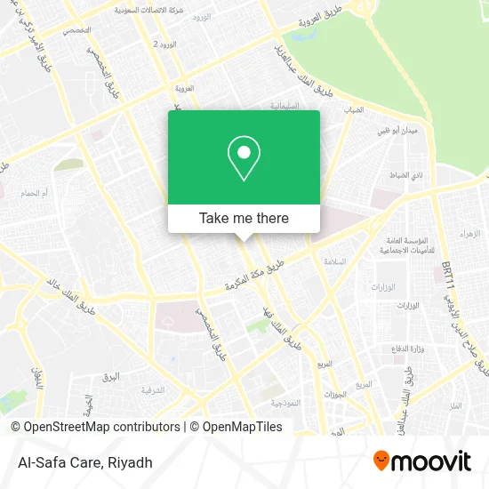 Al-Safa Care map