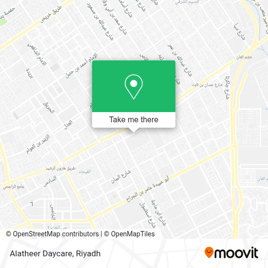 Alatheer Daycare map
