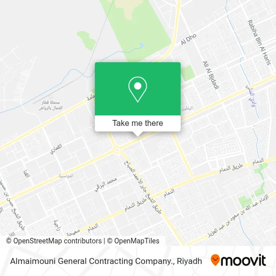 Almaimouni General Contracting Company. map
