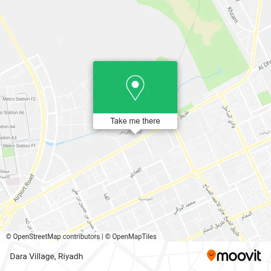Dara Village map