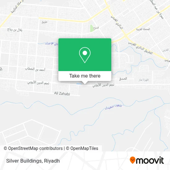 Silver Buildings map