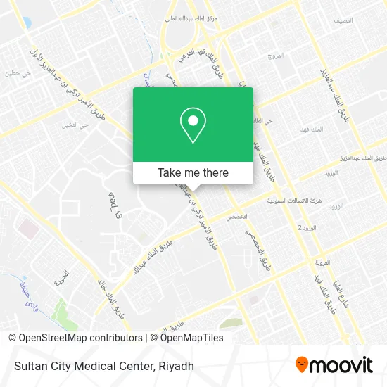 Sultan City Medical Center map